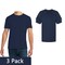 Gildan Men's Softstyle Blank Crewneck T-Shirt for DIY Crafts & Custom Printing Projects, Navy, S–3XL